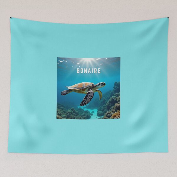 Item preview, Beautiful sea turtle in bonaire designed and sold by seahorse crossing.