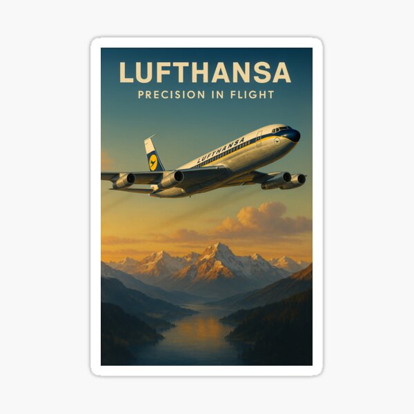 CARTE POSTALE PUBLICITÉ Lufthansa B737 City Jet Années 80/90 EUR 5,35