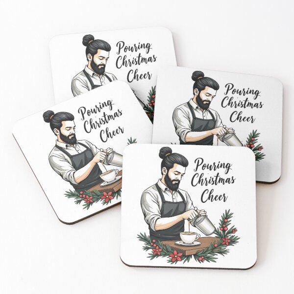 Item preview, Pouring Christmas Cheer | Festive Holiday Drink Design | Christmas Party Quote | Warm and Joyful Celebration Graphic | Seasonal Winter Fun Shirt designed and sold by PaintedPixels01.