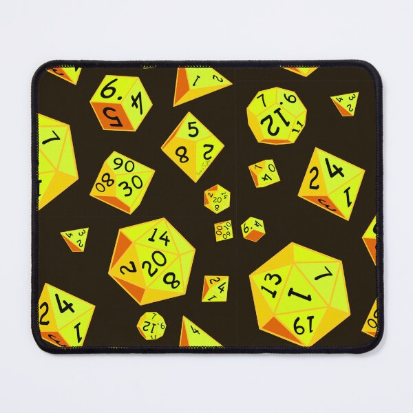 Item preview, Dicepalooza -Gold Dice- designed and sold by Rene Trujillo Illustrations.