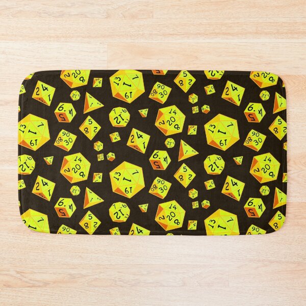 Item preview, Dicepalooza -Gold Dice- designed and sold by Rene Trujillo Illustrations.