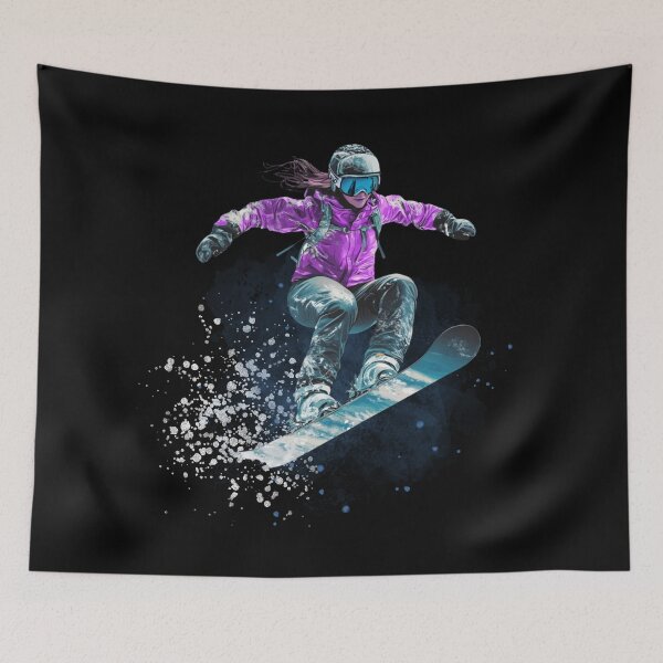 Item preview, Snowboard Winter Mountains Climb High, Ride Hard Design  designed and sold by LovelyHappyGift.