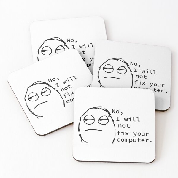 Item preview, No, I Will Not Fix Your Computer designed and sold by stackovercool.