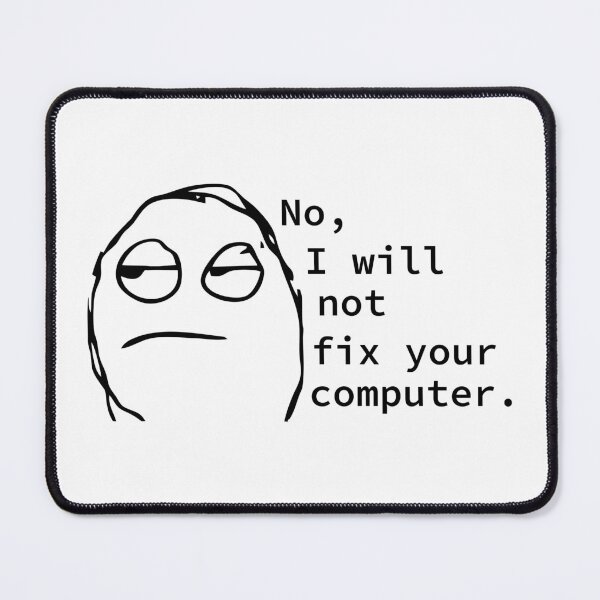 Item preview, No, I Will Not Fix Your Computer designed and sold by stackovercool.