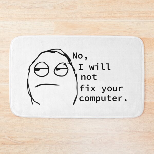 Item preview, No, I Will Not Fix Your Computer designed and sold by stackovercool.