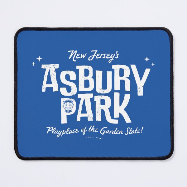 Item preview, New Jersey Asbury Park Retro Lettering designed and sold by deadmansupplyco.