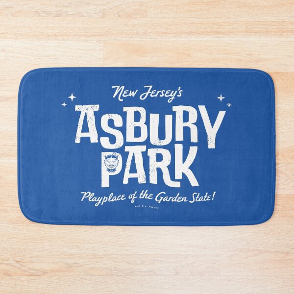 Item preview, New Jersey Asbury Park Retro Lettering designed and sold by deadmansupplyco.