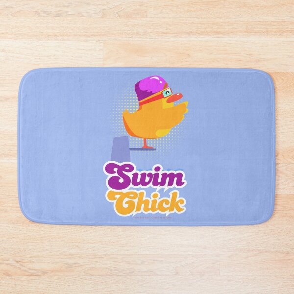 Item preview, Swim Chick: Adorable Fierce Funny Competitive Female Swimmer  designed and sold by LaneLineThreads.