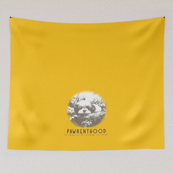 Item preview, PAWrenthood: 50%Snuggles 35%Tailwags 15%Laughs Shih Tzu Dog designed and sold by AM-Storefront.