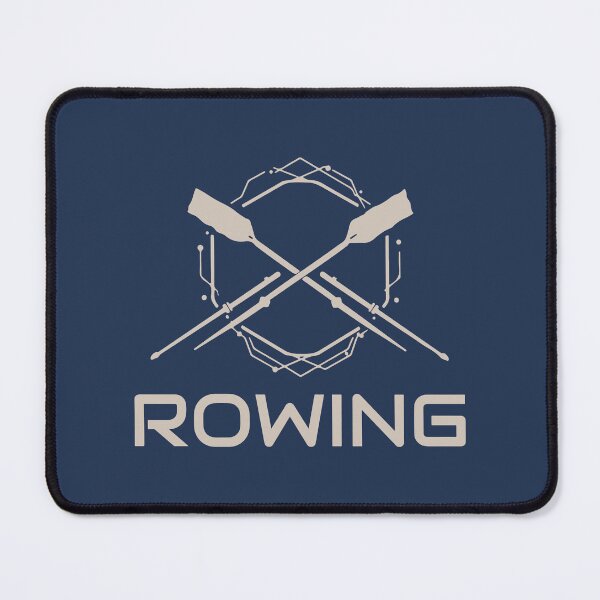 Item preview, Modern Rowing Oars Geometric Logo designed and sold by KiwiRider.