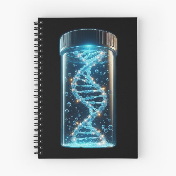 Item preview, DNA in a Pill Bottle designed and sold by nikkolaus.