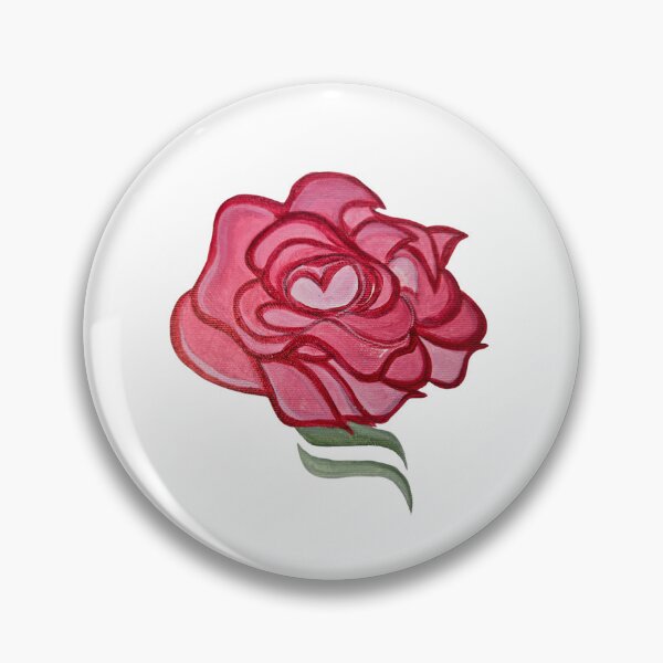 Item preview, Solitary Rose – Abstract Formline Art designed and sold by vwalterson.