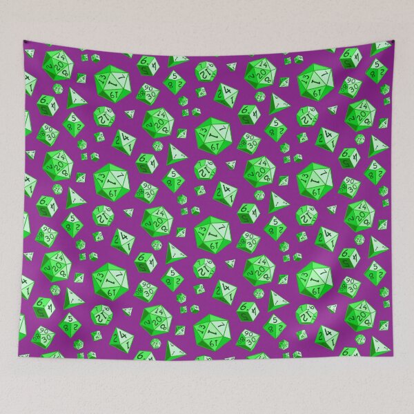 Item preview, Dicepalooza -Gamma Radiation- designed and sold by Rene Trujillo Illustrations.
