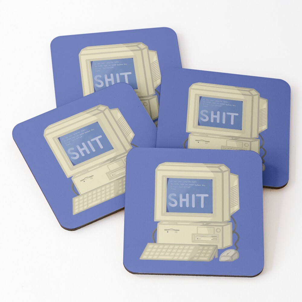 Item preview, Coasters (Set of 4) designed and sold by FrogStickerShop.