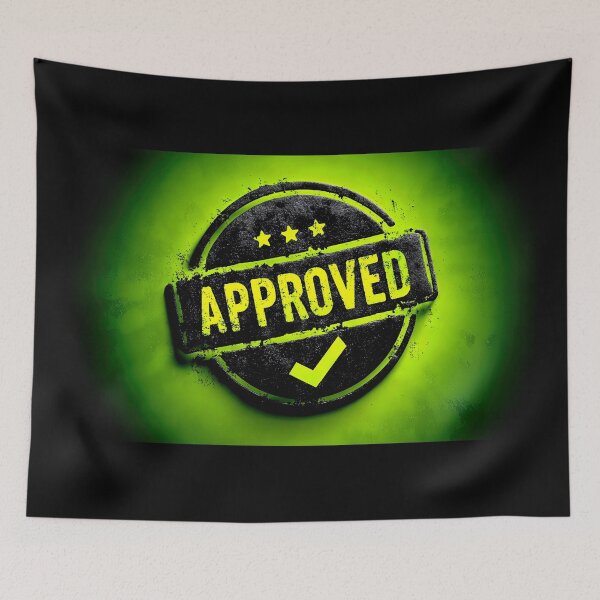 Item preview, Creative Stamp Conveying the Message of Approval designed and sold by jecphotography and art.