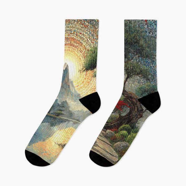 Item preview, Zen Mosaic Dawn designed and sold by bloorose.