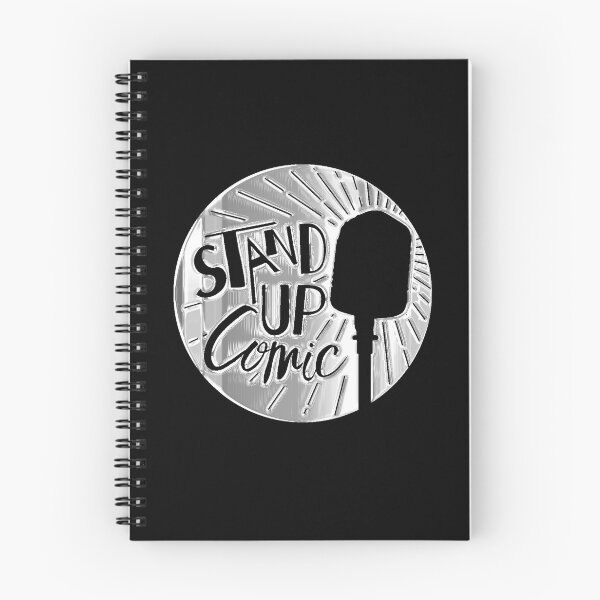 Item preview, Stand-Up Comic (Silver) designed and sold by BlueRockDesigns.
