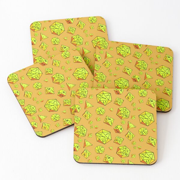 Item preview, Dicepalooza -Bubble Bee Dice 1- designed and sold by Rene Trujillo Illustrations.