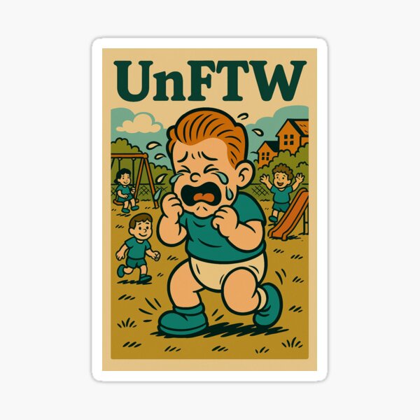 Artikel-Vorschau von UnFTW Trump-Spielplatz, designt und verkauft von TexBlack.