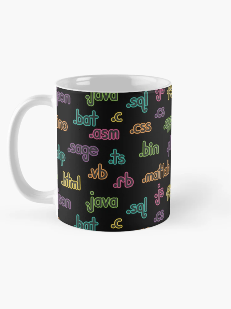 Thumbnail 5 of 6, Coffee Mug, File Extension Set designed and sold by FrogArtShop.