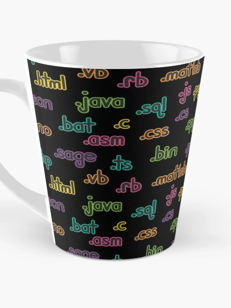 Thumbnail 3 of 4, Coffee Mug, File Extension Set designed and sold by FrogArtShop.
