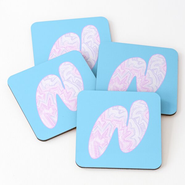 Item preview, N - Letter N - Colourful Pattern designed and sold by JodieMarieArt.