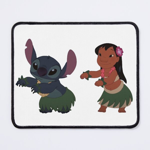 Item preview, Lilo and Stitch Hula Dance – Cute Hawaiian Duo Sticker designed and sold by rnlvinylworkz.