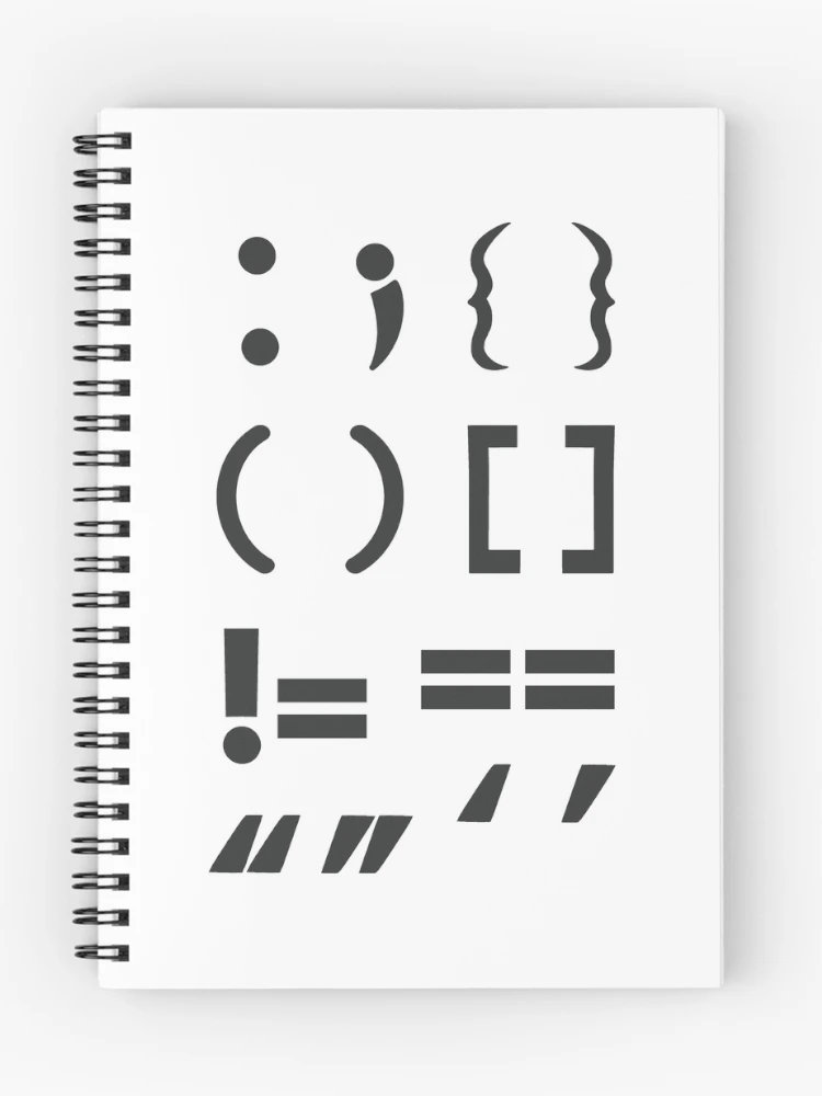 Thumbnail 1 of 3, Journal, Coding Symbol Set designed and sold by FrogArtShop.