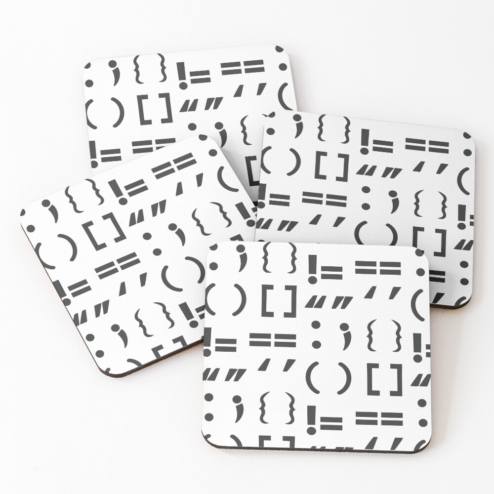 Item preview, Coasters (Set of 4) designed and sold by FrogStickerShop.