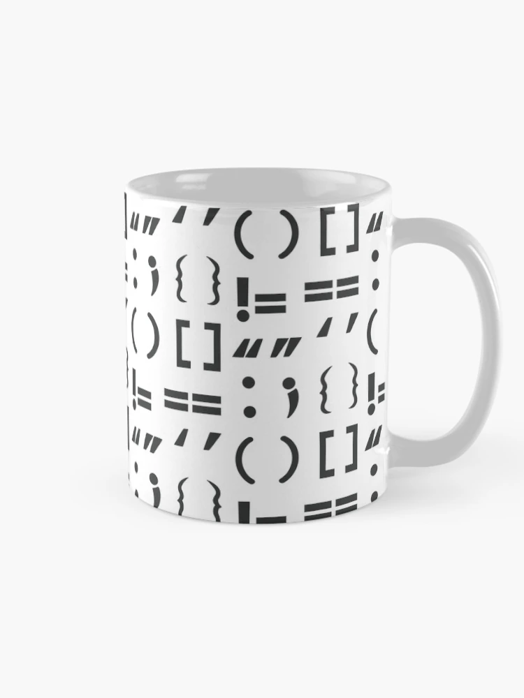 Thumbnail 3 of 6, Coffee Mug, Coding Symbol Set designed and sold by FrogArtShop.