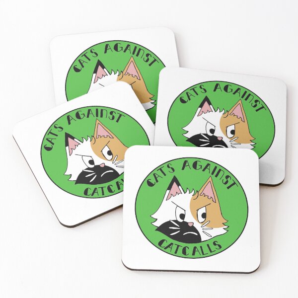 Item preview, Cats Against Catcalls designed and sold by ollieoxenfree7.