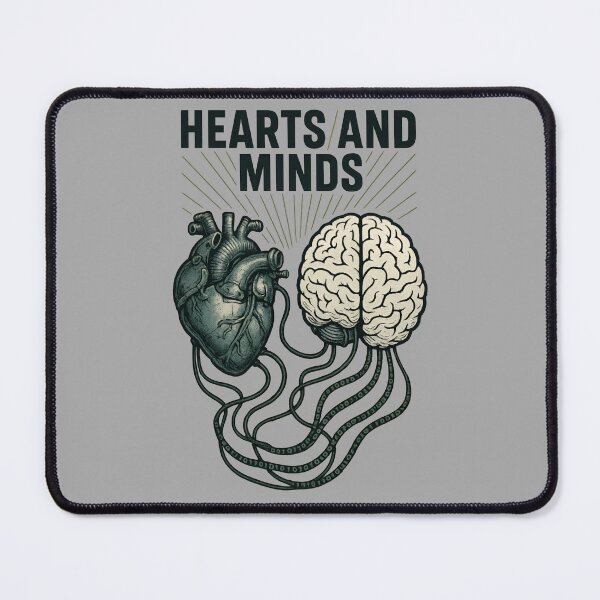 Item preview, Hearts and Minds designed and sold by Uglyandcute.