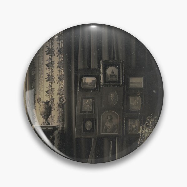 Item preview, Gothic Victorian Parlor Dark Academia Antique Photography Daguerreotype designed and sold by WillowNox7.