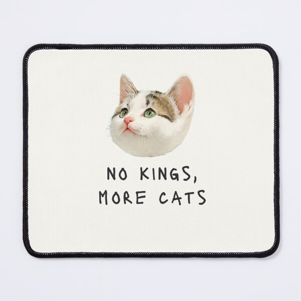 Item preview, No Kings, More Cats designed and sold by mallardpark.