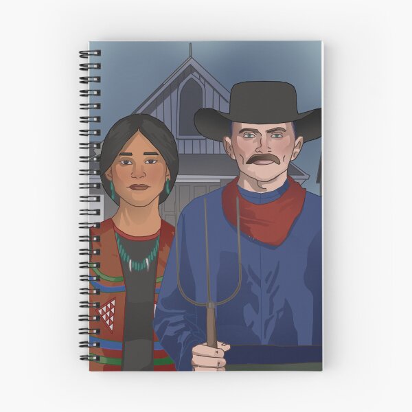 Item preview, Tex and Mary in American Gothic - Nancy Drew: The Secret of Shadow Ranch designed and sold by hyperfix8ion.
