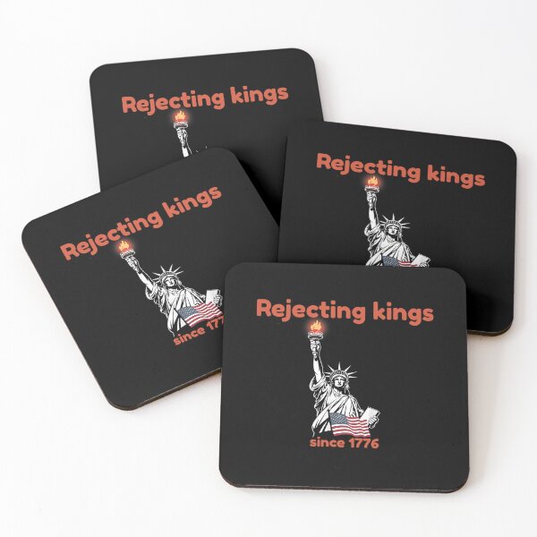 Item preview, Rejecting Kings Since 1776 Protest Sign, Anti-Trump Protest, Political Activist  designed and sold by kawaiivsglitch.
