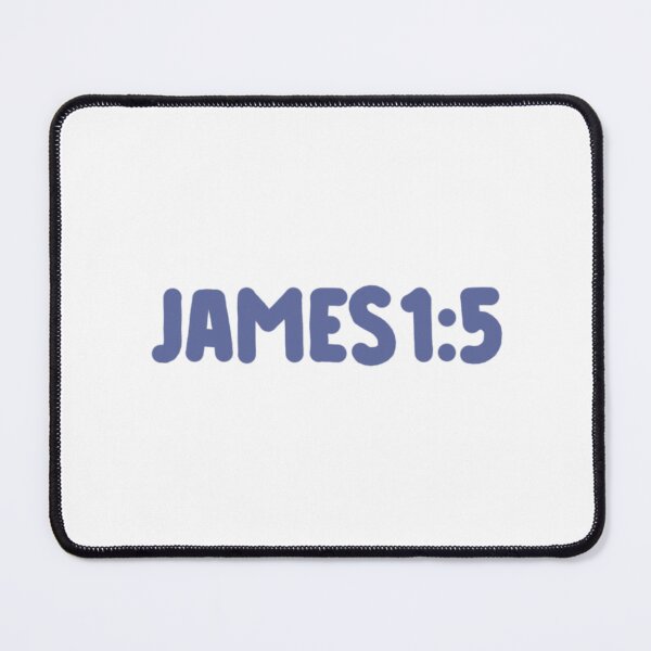 Item preview, James 1:5 navy blue designed and sold by LRM_ artz.
