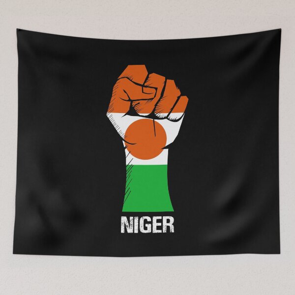Item preview, Niger Independence Day Niger Flag Fist designed and sold by CreativeStrike.