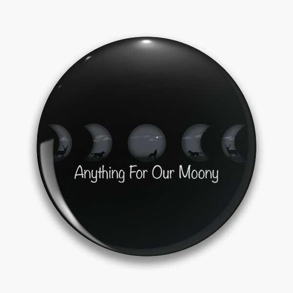 Item preview, Anything For Our Moony Black designed and sold by Friend of Frogs.