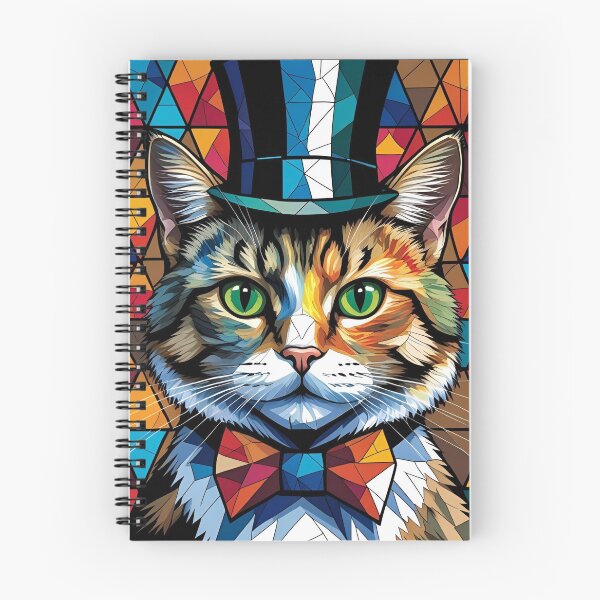 Item preview, The Aristocat's Gaze: A Kaleidoscope of Feline Finesse. designed and sold by muitee.