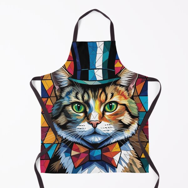Item preview, The Aristocat's Gaze: A Kaleidoscope of Feline Finesse. designed and sold by muitee.