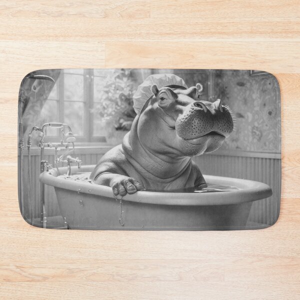 Item preview, Hippo in tub designed and sold by Carritz.
