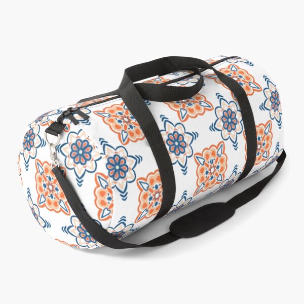 Item preview, Orange and blue tiles designed and sold by Basma.el.gohary.