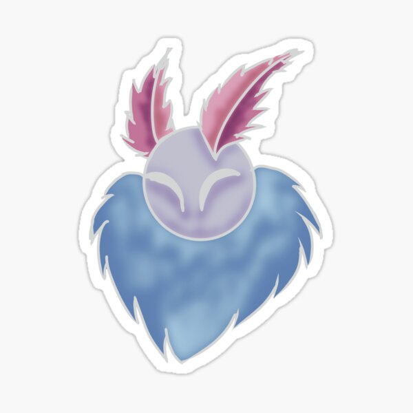 Mothman Bigender Head Sticker