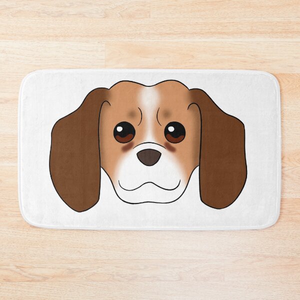 Item preview, Light Brown Beagle Dark Brown Ears Tear Stains designed and sold by OliRoseArt.