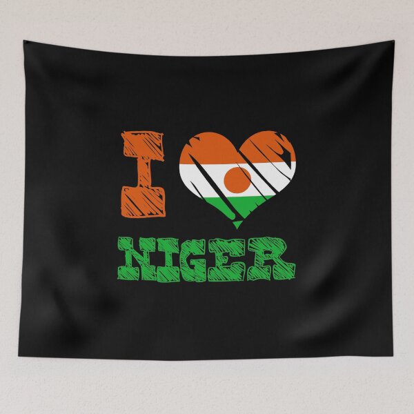 Item preview, I Love Niger Vintage Niger Flag designed and sold by CreativeStrike.