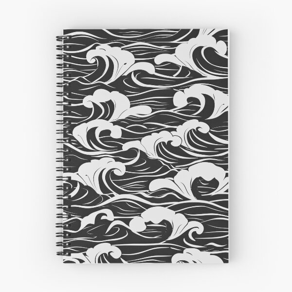 Item preview, Big Wave Asian-Inspired Black And White Designs designed and sold by DEC02.