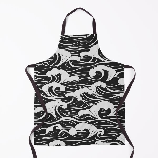 Item preview, Big Wave Asian-Inspired Black And White Designs designed and sold by DEC02.