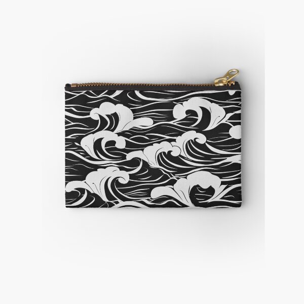Item preview, Big Wave Asian-Inspired Black And White Designs designed and sold by DEC02.