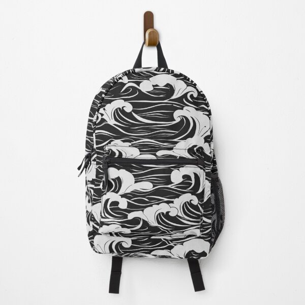 Item preview, Big Wave Asian-Inspired Black And White Designs designed and sold by DEC02.